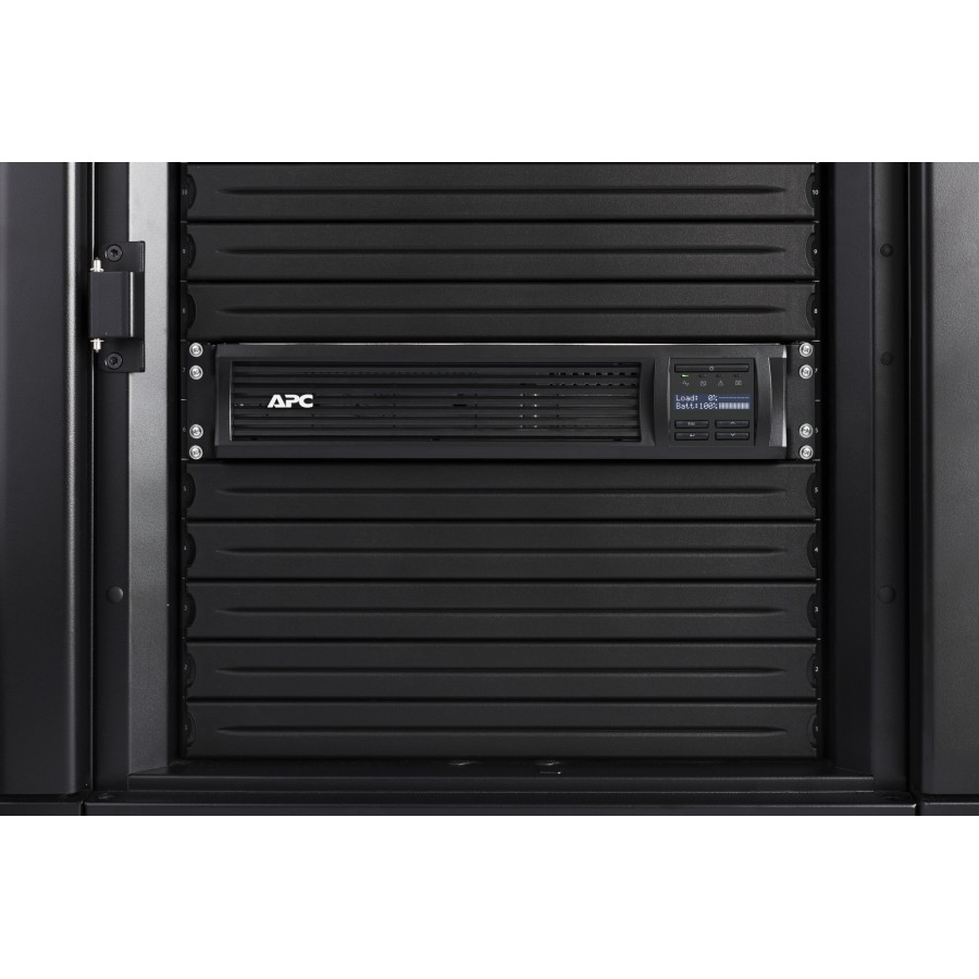 Джерело безперебійного живлення APC Smart-UPS 2200VA/1980W, RM 2U, LCD, USB, SmartConnect, 8xC13, 2xC19 (SMT2200RMI2UC) Джерело безперебійного живлення APC Smart-UPS 2200VA/1980W, RM 2U, LCD, USB, SmartConnect, 8xC13, 2xC19 (SMT2200RMI2UC)