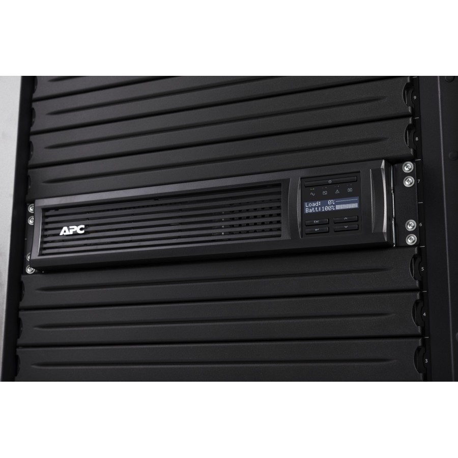 Джерело безперебійного живлення APC Smart-UPS 2200VA/1980W, RM 2U, LCD, USB, SmartConnect, 8xC13, 2xC19 (SMT2200RMI2UC) Джерело безперебійного живлення APC Smart-UPS 2200VA/1980W, RM 2U, LCD, USB, SmartConnect, 8xC13, 2xC19 (SMT2200RMI2UC)