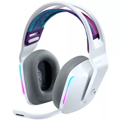 гарнітура LOGITECH G733 LIGHTSPEED Wireless RGB, WHITE