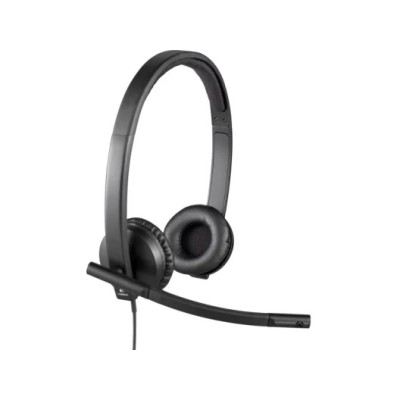 гарнітура LOGITECH H570e Corded Stereo BLACK-USB-C (981-001431)