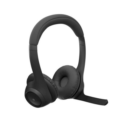 Головні бездротові навушники накладні з вбудованим мікрофоном LOGITECH Zone 305 - MIDNIGHT BLACK - 2.4GHZ/BT - PLUGC - EMEA28-93