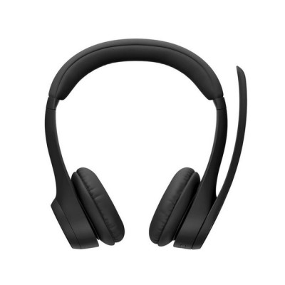 Головні бездротові навушники накладні з вбудованим мікрофоном LOGITECH Zone 305 - MIDNIGHT BLACK - 2.4GHZ/BT - PLUGC - EMEA28-93