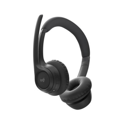 Головні бездротові навушники накладні з вбудованим мікрофоном LOGITECH Zone 305 - MIDNIGHT BLACK - 2.4GHZ/BT - PLUGC - EMEA28-93