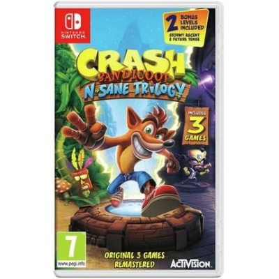 Гра консольна Switch CRASH BANDICOOT N. SANE TRILOGY, картридж (1067544)