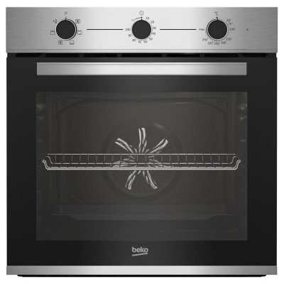 Духова шафа Beko електрична, 66л, A, конвекція, нерж (BBIE12100XC)