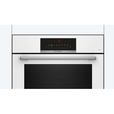 Духова шафа Bosch електрична, 66л, A, дисплей, конвекція, білий (HBJ559YW6R)