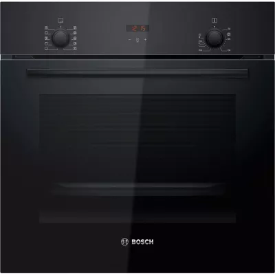 Духова шафа Bosch електрична, 66л, A, дисплей, конвекція, чорний (HBF512BB1T)