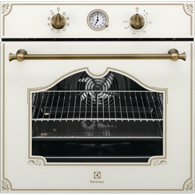 Духова шафа Electrolux електрична Rococo, 72л, A, конвекція, шампань (OPEB2520V)