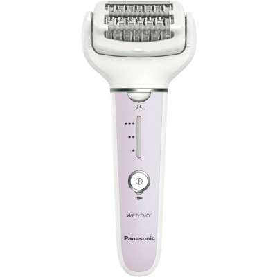 Епілятор Panasonic пінцетний, акумуляторний , пінцет.-60, волог.+сух., насадок-2, футляр , фіолетово-білий (ES-EY30-V520)