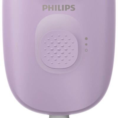 Епілятор Philips Series 2000 дисковий, від мережі, сух., насадок-3, з підсвіткою, фіолетовий (BRE257/00)