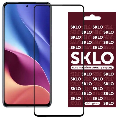 Захисне скло SKLO 3D для Xiaomi Redmi Note 14 5G / Poco M7 Pro 5G Чорний Захисне скло SKLO 3D для Xiaomi Redmi Note 14 5G / Poco M7 Pro 5G Чорний
