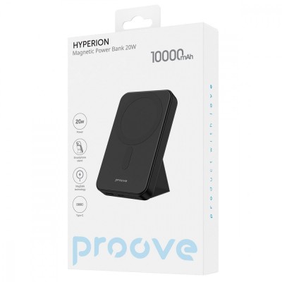 Зовнішній MagSafe Акумулятор Proove 10000mAh 20W Hyperion (PBHP15020009) Purple