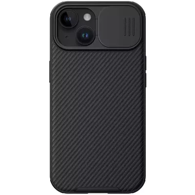 Карбонова накладка Nillkin CamShield Pro Magnetic для Apple iPhone 15 (6.1") Black