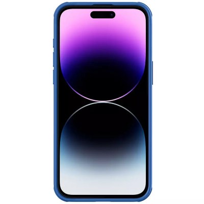 Карбонова накладка Nillkin CamShield Pro для Apple iPhone 15 Pro (6.1") Blue