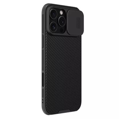 Карбонова накладка Nillkin CamShield Pro для Apple iPhone 16 Pro (6.3") Black