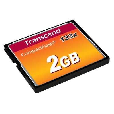 Карта пам'яті Transcend CF 2GB 133X (TS2GCF133)
