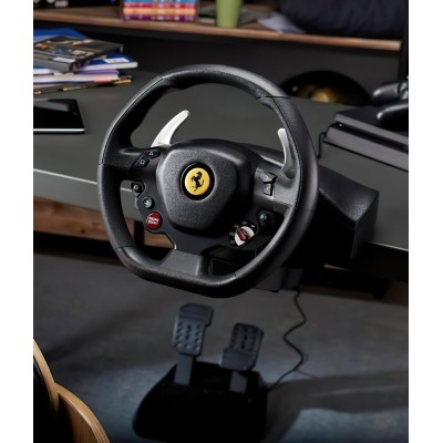 Кермо і педалі Thrustmaster T80 FERRARI 488 GTB EDITION, PC/PS4/PS3/PS5 (4160672)