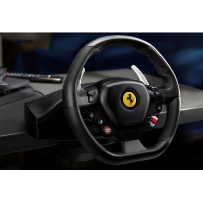 Кермо і педалі Thrustmaster T80 FERRARI 488 GTB EDITION, PC/PS4/PS3/PS5 (4160672)