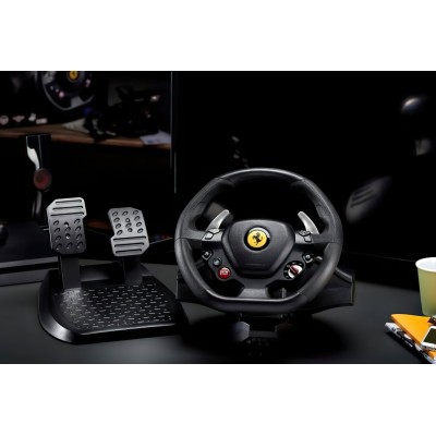 Кермо і педалі Thrustmaster T80 FERRARI 488 GTB EDITION, PC/PS4/PS3/PS5 (4160672)
