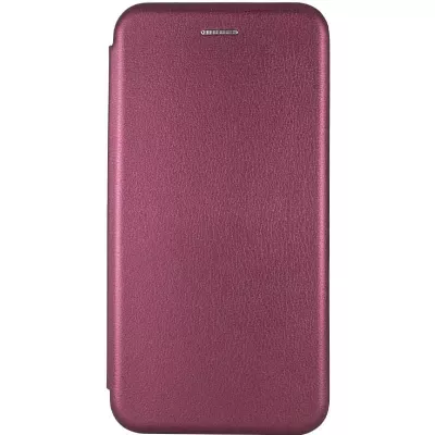 Кожаный чехол (книжка) Classy для Samsung Galaxy S20 FE Бордовый