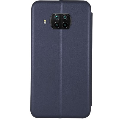 Кожаный чехол (книжка) Classy для Xiaomi Mi 10T Lite / Redmi Note 9 Pro 5G Темно-синий