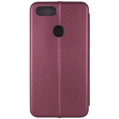 Кожаный чехол (книжка) Classy для Xiaomi Mi 8 Lite / Mi 8 Youth (Mi 8X) Бордовый