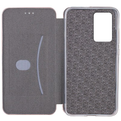 Кожаный чехол (книжка) Classy для Xiaomi Redmi 10 Rose Gold