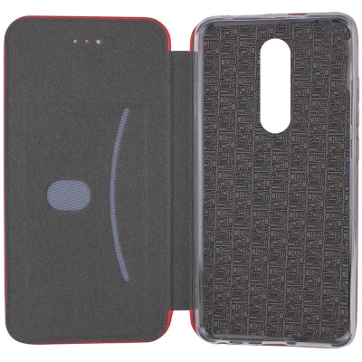 Кожаный чехол (книжка) Classy для Xiaomi Redmi 8 Красный
