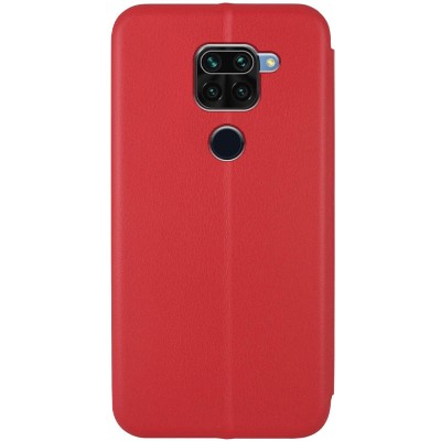 Кожаный чехол (книжка) Classy для Xiaomi Redmi Note 9 / Redmi 10X Красный