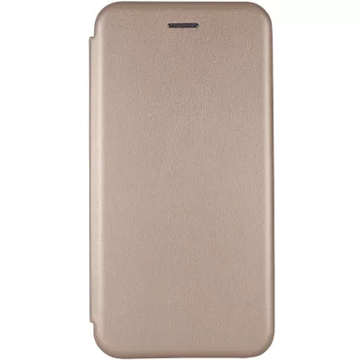 Кожаный чехол (книжка) Classy для Xiaomi Redmi Note 9s / Note 9 Pro / Note 9 Pro Max Золотой