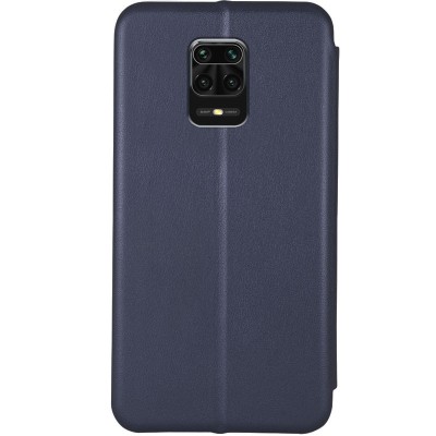 Кожаный чехол (книжка) Classy для Xiaomi Redmi Note 9s / Note 9 Pro / Note 9 Pro Max Темно-синий