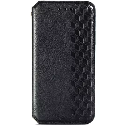 Кожаный чехол книжка GETMAN Cubic (PU) для Xiaomi Poco X3 NFC / Poco X3 Pro Черный