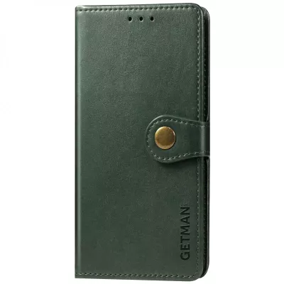 Кожаный чехол книжка GETMAN Gallant (PU) для Xiaomi Redmi 9C Зеленый