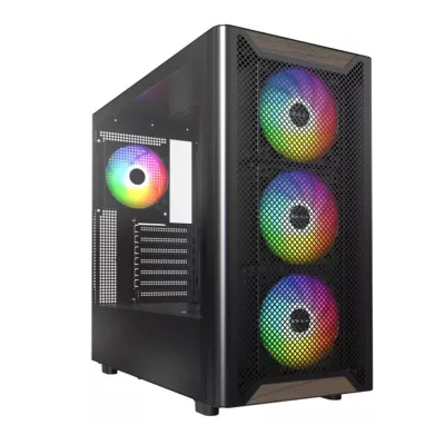 Корпус ATX W/O PSU XR WOOD (B) MONTECH