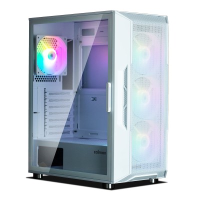 Корпус Zalman I3 Neo без БЖ, 1xUSB3.0, 2xUSB2.0, 4x120мм RGB, VGA 355мм, LCS ready, TG Side Panel, ATX, білий (I3NEOWHITE) Корпус Zalman I3 Neo без БЖ, 1xUSB3.0, 2xUSB2.0, 4x120мм RGB, VGA 355мм, LCS ready, TG Side Panel, ATX, білий (I3NEOWHITE)
