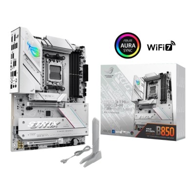 Материнcька плата ASUS ROG STRIX B850-A GAMING WIFI sAM5 B850 4xDDR5 M.2 HDMI DP WiFi BT ATX білий (90MB1J50-M0EAY0) Материнcька плата ASUS ROG STRIX B850-A GAMING WIFI sAM5 B850 4xDDR5 M.2 HDMI DP WiFi BT ATX білий (90MB1J50-M0EAY0)