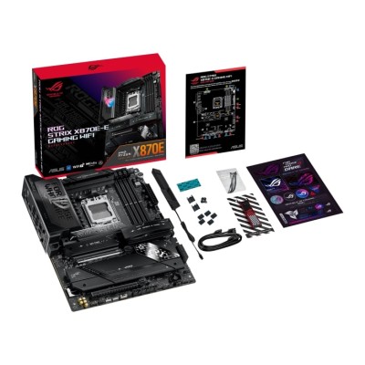 Материнcька плата ASUS ROG STRIX X870E-E GAMING WIFI sAM5 X870E 4xDDR5 M.2 HDMI WiFi BT ATX (90MB1IB0-M0EAY0) Материнcька плата ASUS ROG STRIX X870E-E GAMING WIFI sAM5 X870E 4xDDR5 M.2 HDMI WiFi BT ATX (90MB1IB0-M0EAY0)
