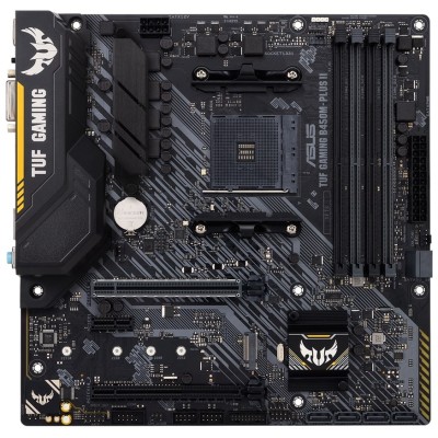 Материнcька плата ASUS TUF GAMING B450M-PLUS II sAM4 B450 4xDDR4 HDMI DVI mATX (90MB1620-M0EAY0)