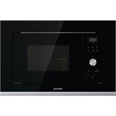 Мікрохвильова піч Gorenje вбудовувана, 20л, електр. управл., 800Вт, гриль, дисплей, чорний (BMX201AG1BG) Мікрохвильова піч Gorenje вбудовувана, 20л, електр. управл., 800Вт, гриль, дисплей, чорний (BMX201AG1BG)