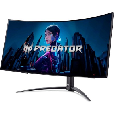 Монiтор TFT ACER 34" Predator X34Xbmiiphuzx (UM.CXXEE.X01) WQHD OLED Curved 240Hz HDMI DP USB-C HAS MM Монiтор TFT ACER 34" Predator X34Xbmiiphuzx (UM.CXXEE.X01) WQHD OLED Curved 240Hz HDMI DP USB-C HAS MM