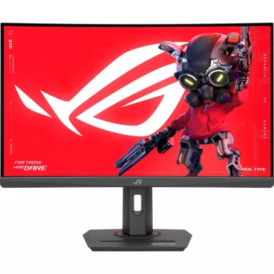 Монітор Asus 27" ROG Strix XG27WCMS HDMI, DP, USB-C, Audio, VA, 2560x1440, 280Hz, 1ms, sRGB 125%, CURVED, AdaptiveSync, HAS, HDR