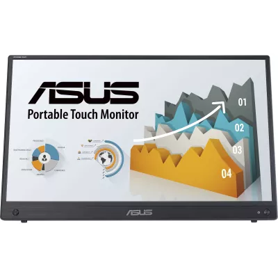 Монітор портативний Asus 15.6" ZenScreen MB16AMTR mHDMI, 2xUSB-C, MM, IPS, 7800mAh, Touch, Case