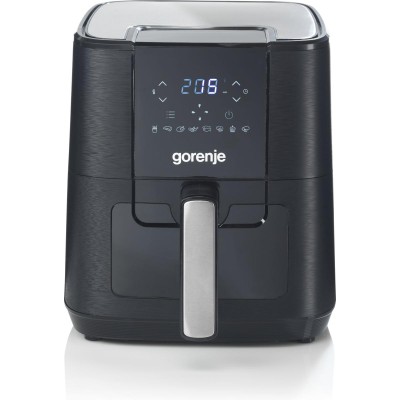 Мультипіч Gorenje 1350Вт, чаша-5.4л, сенсорне управл., 8 авто. програм, пластик+метал, чорний (AF1350DWB) Мультипіч Gorenje 1350Вт, чаша-5.4л, сенсорне управл., 8 авто. програм, пластик+метал, чорний (AF1350DWB)