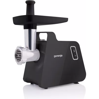 М'ясорубка Gorenje, 1700Вт, 2,3кг/хв, 2 решітки, пластик/метал, чорний (MG1701SB)