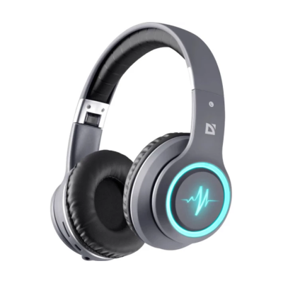 Навушники DEFENDER (63571)FreeMotion B571 Bluetooth LED, сірий