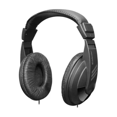 навушники DEFENDER HN-751 black volume control cable 2m