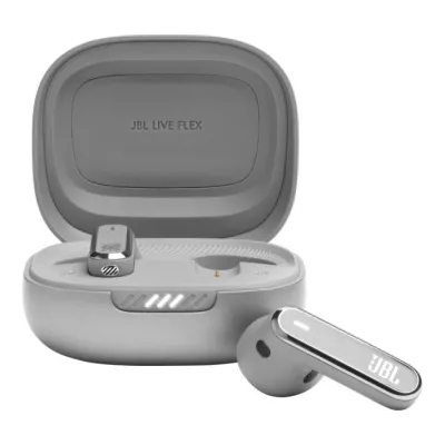Навушники JBL Live Flex (JBLLIVEFLEXSVR) Silver