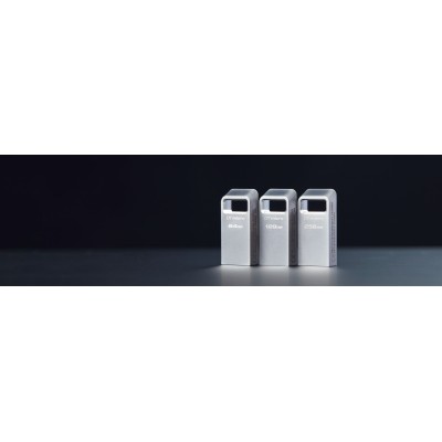 Накопичувач Kingston 128GB USB 3.2 Type-A Gen1 DT Micro R200MB/s Metal (DTMC3G2/128GB)