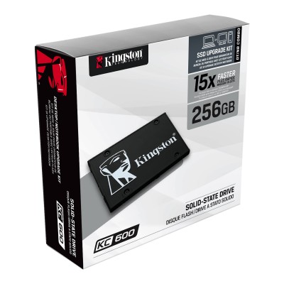 Накопичувач SSD Kingston 2.5" 256GB SATA KC600 (SKC600/256G) Накопичувач SSD Kingston 2.5" 256GB SATA KC600 (SKC600/256G)