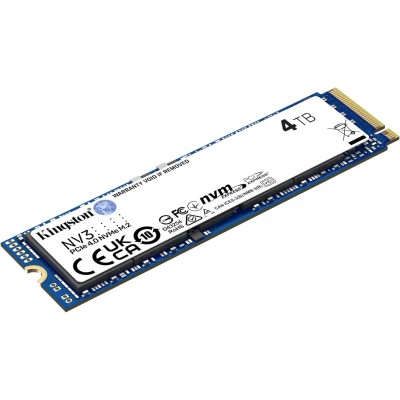 Накопичувач SSD Kingston M.2 4TB PCIe 4.0 NV3 (SNV3S/4000G)